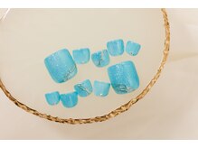 ヴァンネイル(VINGT NAIL nail&eye beauty)/ブルーフットネイル