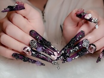 リンネイル 新大久保店(Rin Nail)/#待ち込みデザインOK　#付け放題