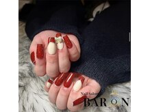 バロン 新宿店(BARON)/ボルドーネイル☆