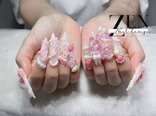 ゼン ネイル デザイン 池袋(ZEN NAIL DESIGN)/題長さだしやり放題×つけ放