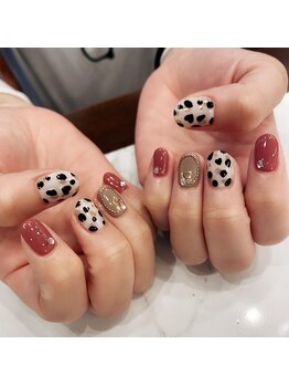 ハーティーネイル hearty nail 溝の口店/定額デザイン￥14000
