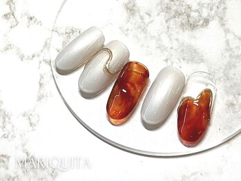 ネイルサロン マリキータ(MARIQUITA)/べっこう/フレンチ/秋ネイル