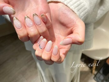 リリックネイル 本八幡店(LyricNail)/ちぐはぐウィンターネイル