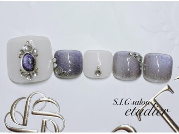 S.I.Gサロン エチュデイエ(etudier)/【フット】クリスタルアート☆