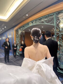 ボムボム 赤坂店(BomBom)/ドレスに合うアップスタイル