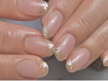 ジヅメイクセイ フィルイン センモンテン プティロコ(- Petit.roco)/自爪育成ラメフレンチ