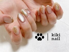 マグネットネイル/秋ネイル