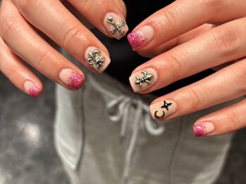 ユニックス サロンアンドスパ UNIX Salon&Spa 浦和美園店/ピンクネイル