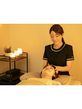 ヘッドスパで癒されたい