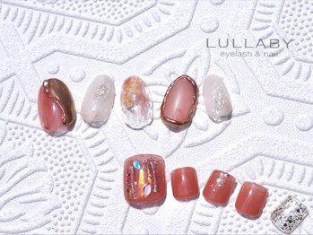 ララバイ 銀座並木通り店(LULLABY)の写真/イベント前にフットも華やかに♪デザイン持込み90分やり放題¥8490～[銀座/フットネイル]