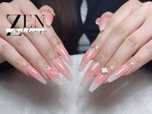 ゼン ネイル デザイン 池袋(ZEN NAIL DESIGN)/題長さだしやり放題×つけ放
