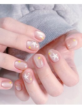 椿楽堂 新宿店の写真/【OPENキャンペーン】マグネットネイル¥5980→¥4500!仕事や家事で長い爪や派手なデザインができない方に◎