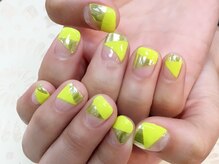 ビービーネイル(BB)/斜めミラーネイル