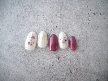 ニコルネイル(nicole nail)/ドライフラワー/11000