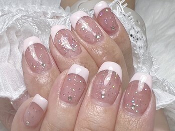 アビス(Abyss)/キラキラフレンチ 新規7500円