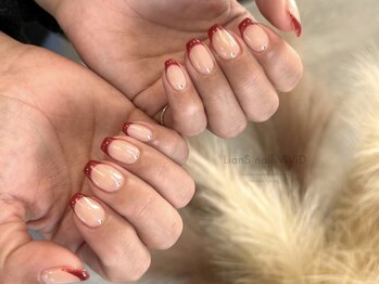 リアンスネイルヴィヴィッド 倉敷店(LianS nail ViViD)/バーチャルフレンチ