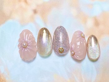 ギャザーパーティー 目白店(gatherparty)/2025シーズン【flowerネイル】