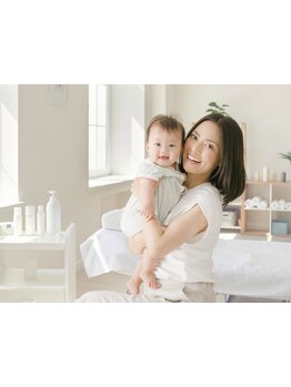 お子様同伴OKのサロン