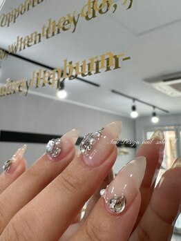 エフネイル(ef nail)の写真/【付け替えオフ無料】ちび爪/噛み爪/深爪/2枚爪…お悩みもご相談ください◎爪の状態に合わせて施術します♪