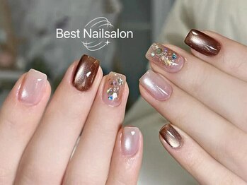 ベストネイル 大宮東口店(Best Nail)/秋ネイル/バイカラー