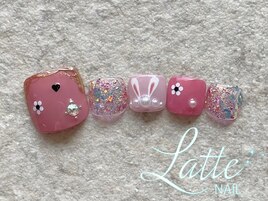 4月定額デザイン　Foot ver.