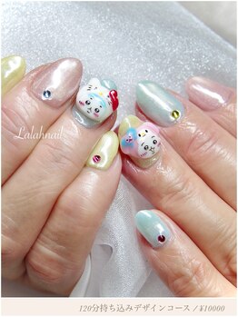 ララァネイル(Lalah Nail)/お客様ネイル☆ちいかわ