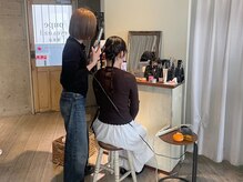 マツゲパーマ プペアイラッシュ(pupe eyelash)/ヘアセット風景♪