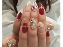 ラズネイル(RUZ'S NAIL)/【秋本デザイン】冬ネイル