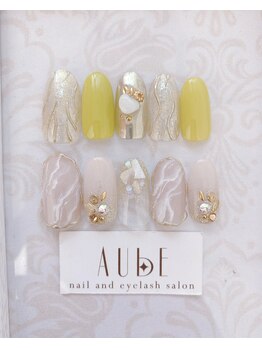 オーブ(AUBE)/風水ネイル 金運