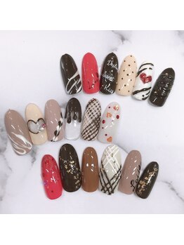 アイリス(Airis)/バレンタインネイル