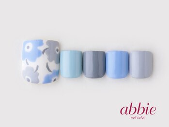 ネイルサロン アビー グランデュオ蒲田店(abbie)/ ブルーマリメッコ ¥11330