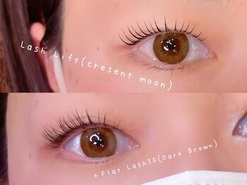 アイラッシュアンドフェイシャル ビューティーライズ(Beauty Rise)/パッチり自まつ毛風