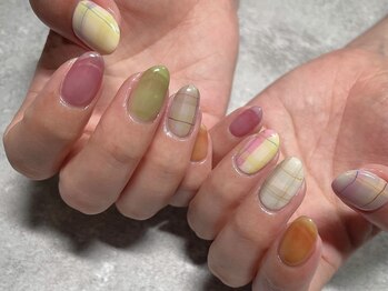 ミリネイルズ(milli nails)/くすみカラーチェック