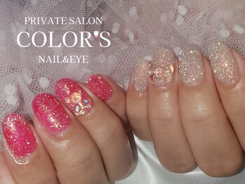 カラーズ ネイル アンド アイ(COLOR'S NAIL&EYE)/持ち込みデザイン