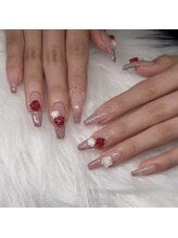 コローレ(Colore)/薔薇ネイル