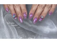 ルミエール(Lumiere)/ミラー×フラッシュネイル