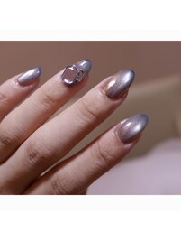 奥行きマグネットネイル