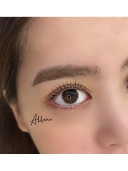 Allene 心斎橋堀江店 マツエク/まつげパーマ/LED/&healthy/パリエク/韓国束感/マツエク/LED/まつパ/&healthy