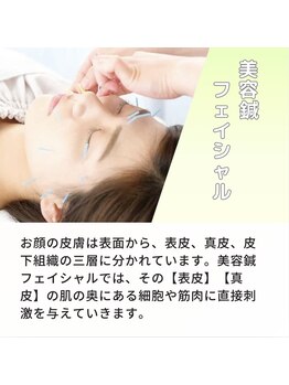 もんたわ鍼灸整骨院/しわ、たるみ、小顔効果