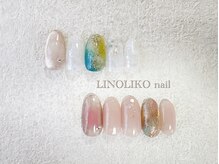 リノリコネイル 元住吉(Lino Liko nail)/8月New in☆7500円定額デザイン