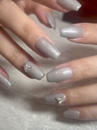シンプルパールグレー＊