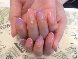 グラデ＆ラメ！