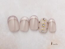 アイネイルズ 横浜EAST店(I-nails)/ワンホンマグネットフレンチ