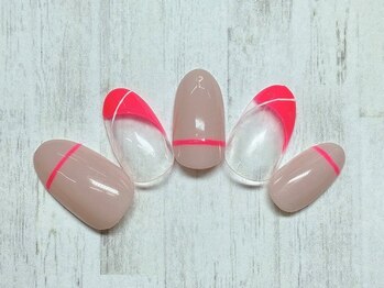 アルセア 上野御徒町店(Alcea)/ネオン フレンチネイル