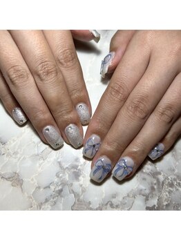 クロレ(Nail Salon COLORE)/リボンネイル by.ayaho