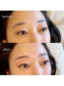 クオルーチェ(CuoLuce)/似合わせストレートアーチ眉