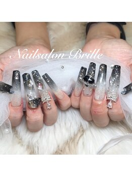 エスフィーネイルサロン ブリーユ(Esfy nailsalon Brille)/ゴテゴテギラギラネイル