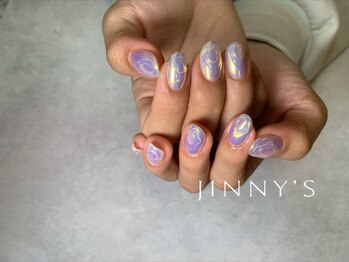 ジニーズ(JINNY'S)/【ハンド】ちゅるんネイル