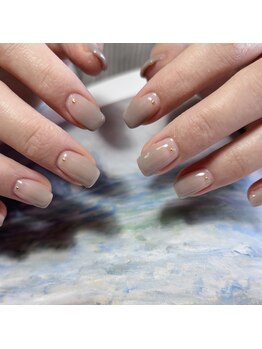 プリュネ(Prune)/グラデーション/グレー