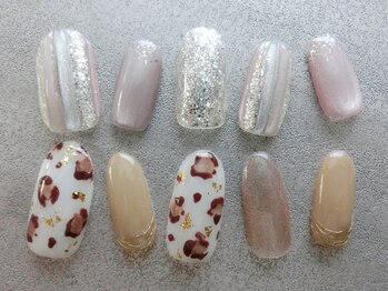 ネイリシャス(NAILICIOUS)の写真/定額アート◆¥5940【オフ無料】10本アートと変わらない満足感♪リーズナブル＆定額コース多数！